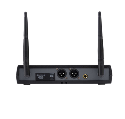 Westa WM-202T Profesyonel 2 Kanal UHF Kablosuz Yaka Mikrofon Seti - 2