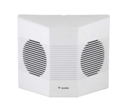 Westa WS-121T Çift Yönlü 10W 100V Trafolu Sütun Duvar Hoparlörü - Koridorlar İçin İdeal - Westa