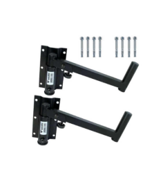 Westa WSM-80 Kısa Kollu Ağır Hizmet Tipi Kabin Hoparlör Duvar Askı Aparatı — Düşük Profilli Sabitleme - Westa