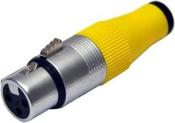 XLR Dişi Plastik Kap - 1