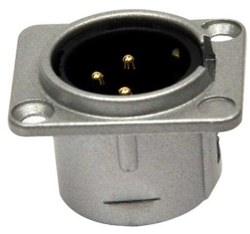 XLR Şase Erkek-Metal - Contech